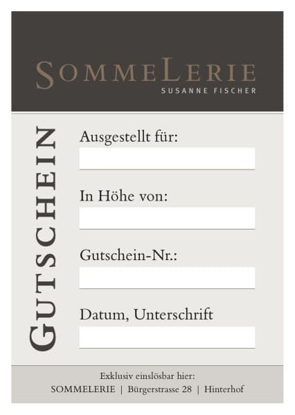 Gutschein 100 €
